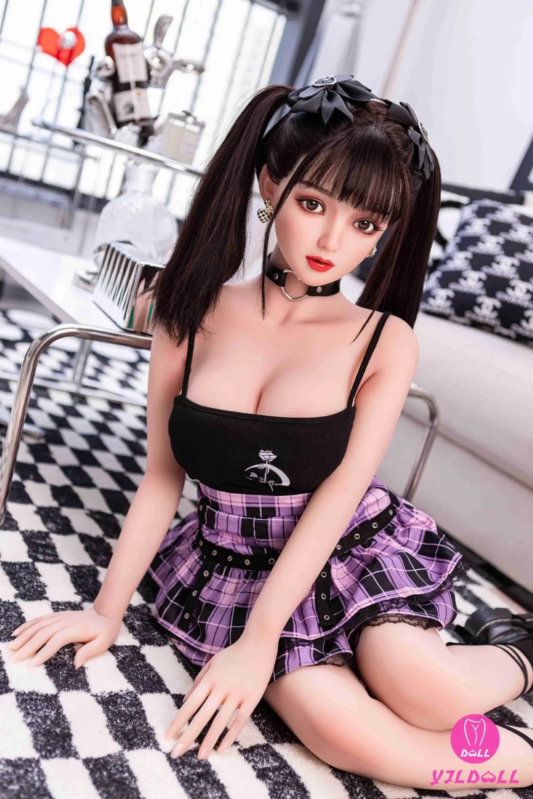 Jaylah seksinukke (YJL Doll 148 cm D-cup #375 TPE+silikoni)