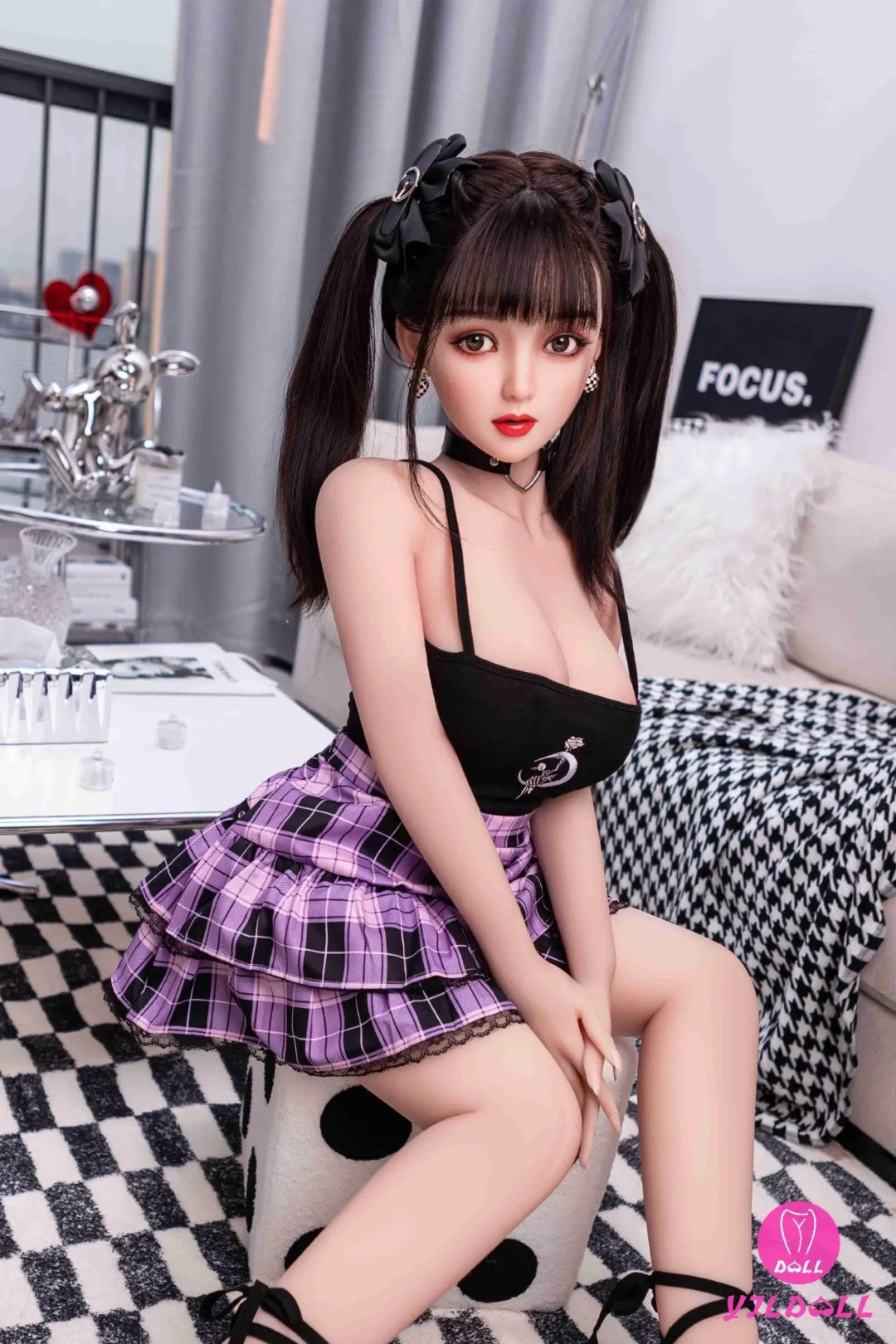 Jaylah seksinukke (YJL Doll 148 cm D-cup #375 TPE+silikoni)