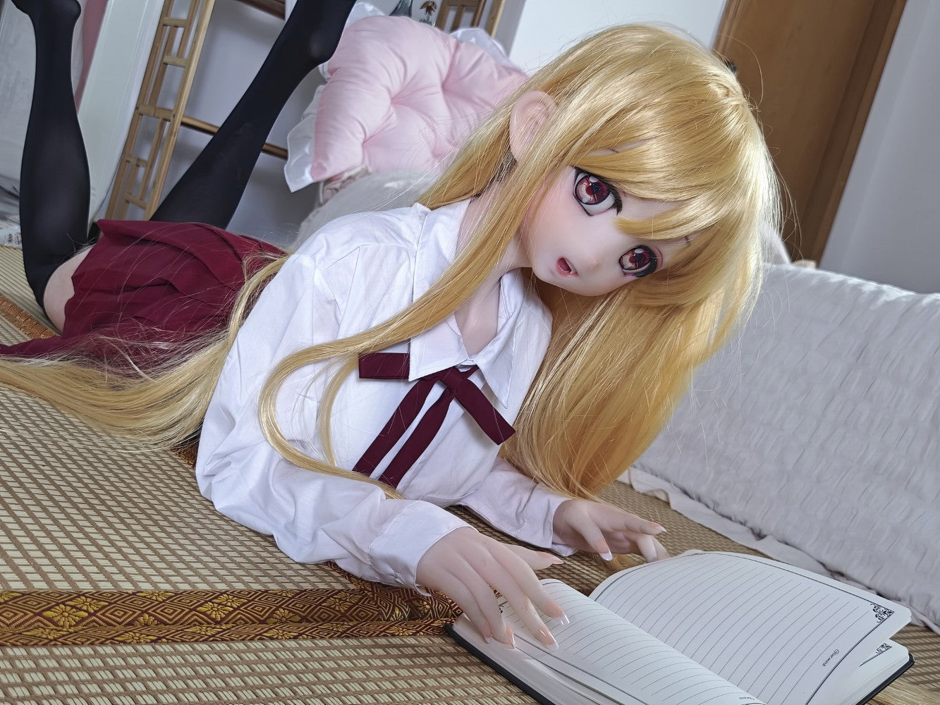 Doma Umaru Sex doll (Elsa Babe 148cm Rad012 silicone)