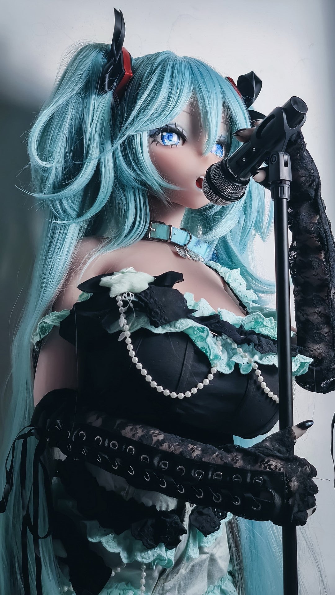 Hatsuna Miku Sex doll (Elsa Babe 148cm Rad014 silicone)