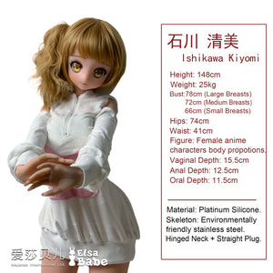 Ishikawa Kiyomi Sex Doll (Elsa Babe 148 cm rad023 silikoni)