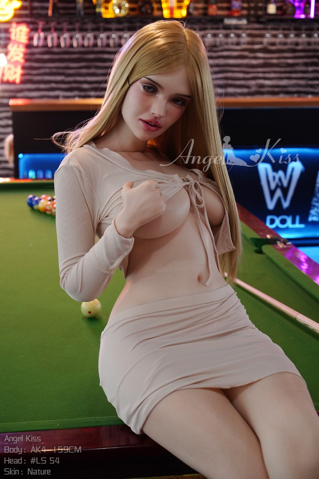 Rae seksinukke (AK-doll 159 cm f-cup LS#54 silikoni)