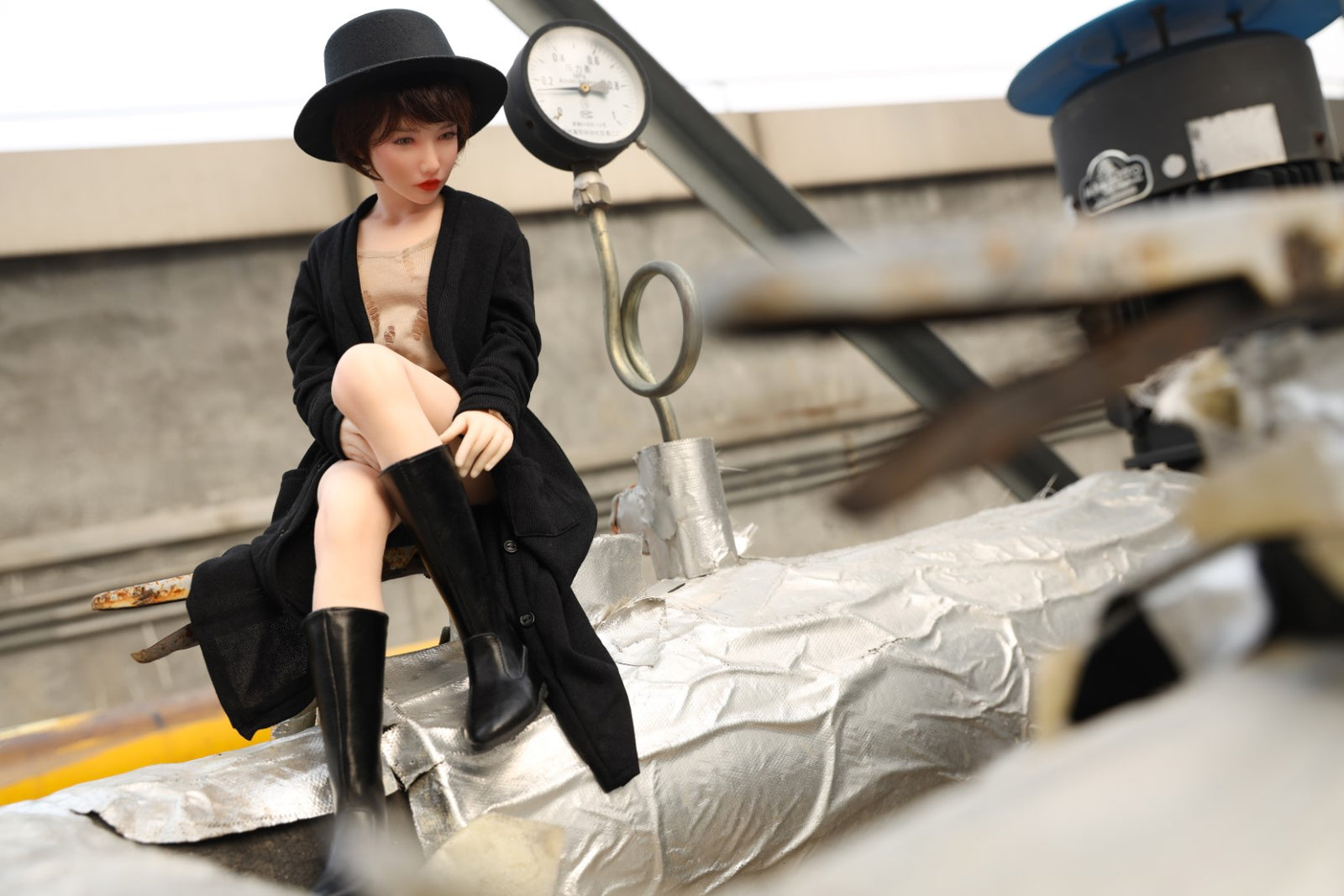 Reka seksinukke (Climax Doll Mini 60cm B-cup silikoni)