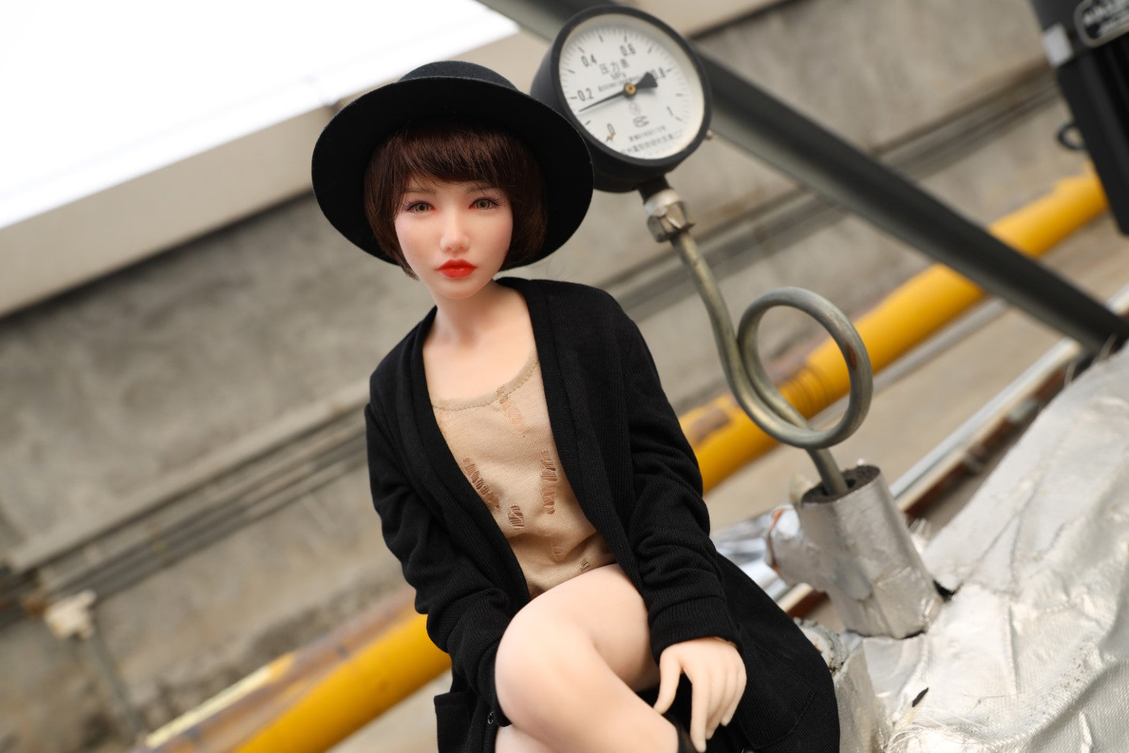 Rapa seksinukke (Climax Doll Mini 60cm B-cup silikoni)