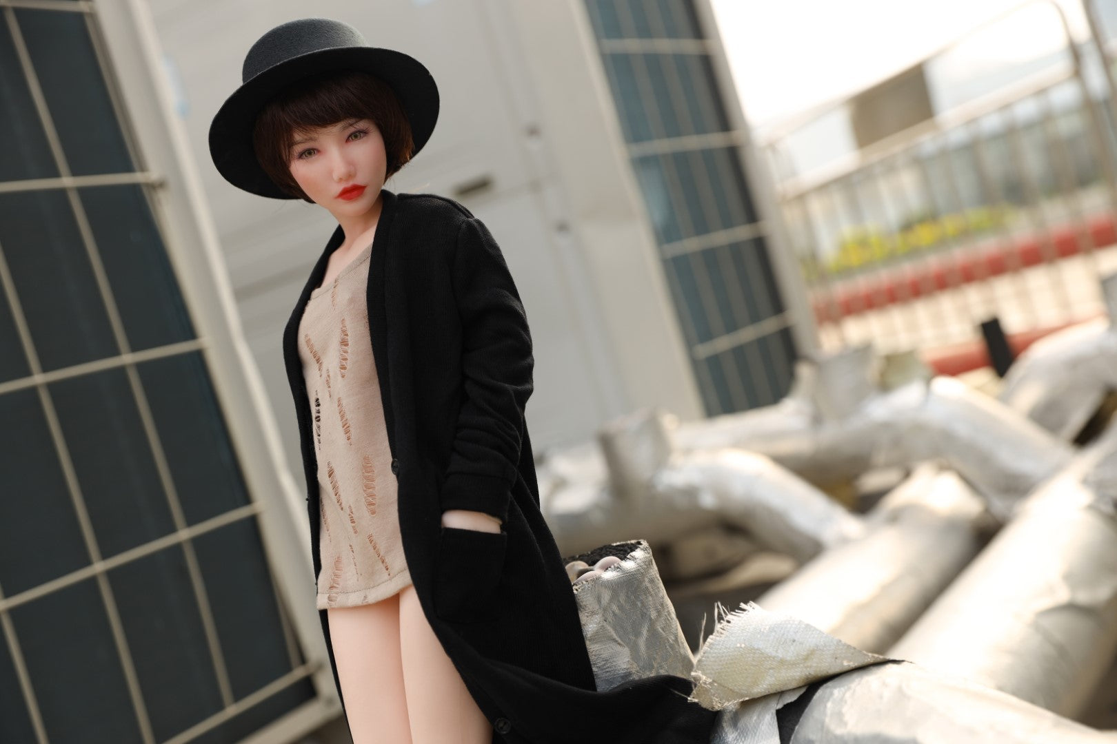 Rapa seksinukke (Climax Doll Mini 60cm B-cup silikoni)