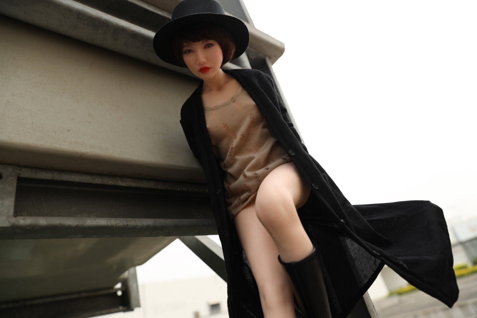 Rapa seksinukke (Climax Doll Mini 60cm B-cup silikoni)