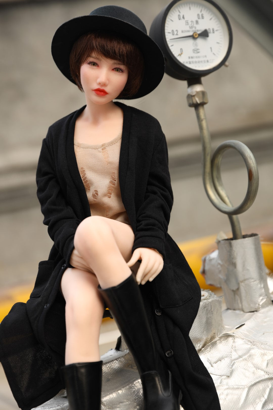 Rapa seksinukke (Climax Doll Mini 60cm B-cup silikoni)