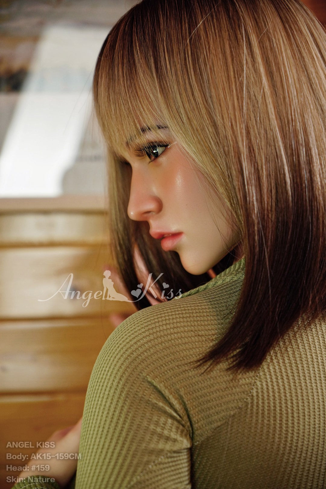 Riley seksinukke (AK-nukke 159cm F-cup #159 silikoni)