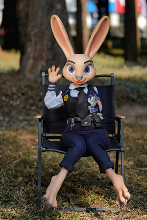 Judy the Rabbit Sexdocka (Dolls Castle 120cm C-Kupa Silikon)