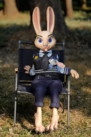 Judy the rabbit sex doll (Dolls Castle 120cm c-cup silicone)