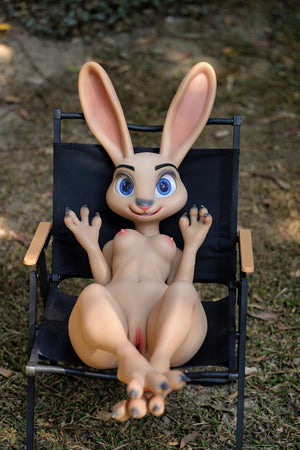 Judy the Rabbit Sexdocka (Dolls Castle 120cm C-Kupa Silikon)