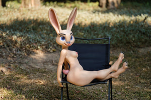 Judy the rabbit sex doll (Dolls Castle 120cm c-cup silicone)