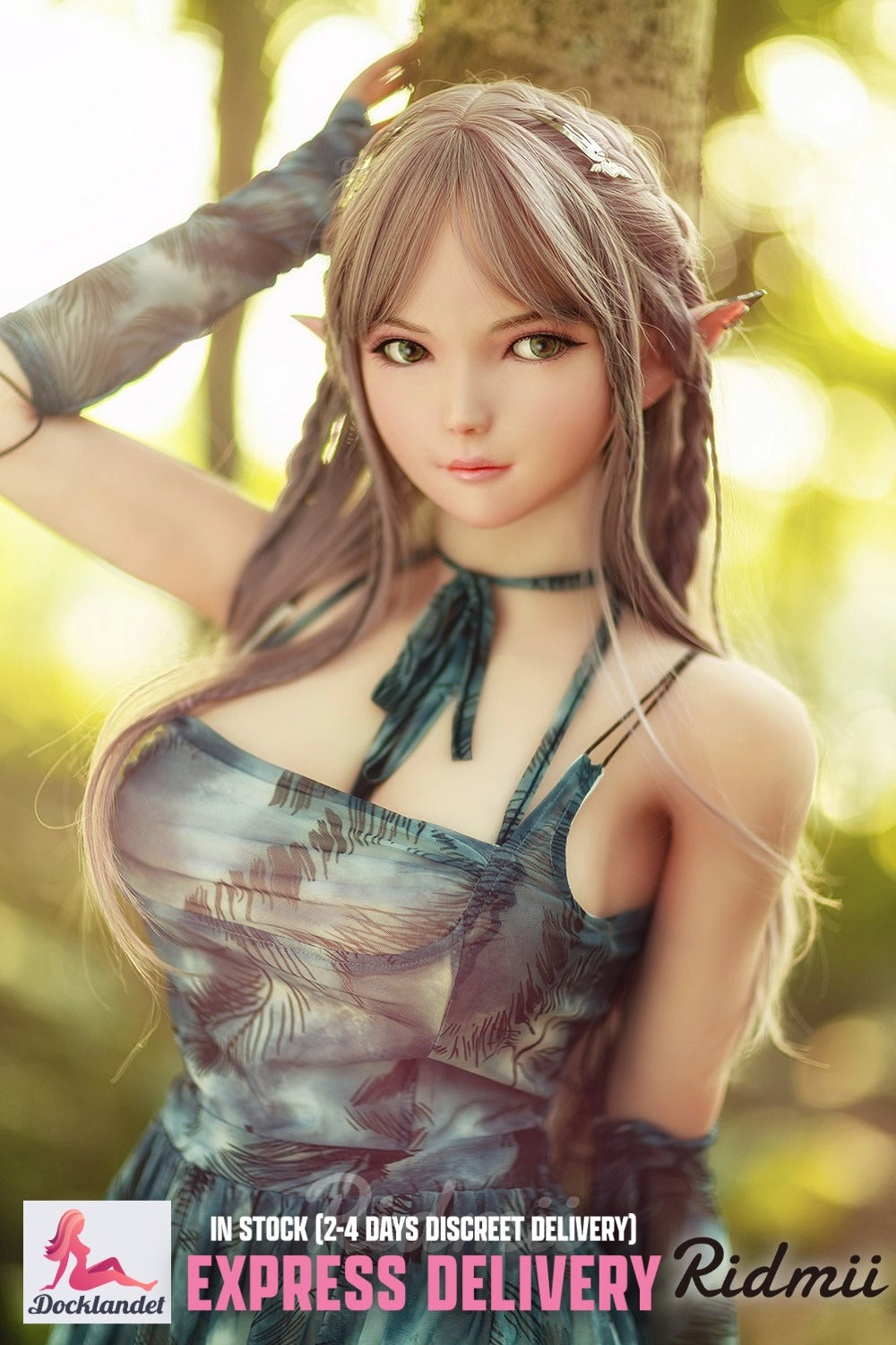 Aggie seksinukke (Ridmii Doll 163 cm D-cup TPE+silikoni) EXPRESS