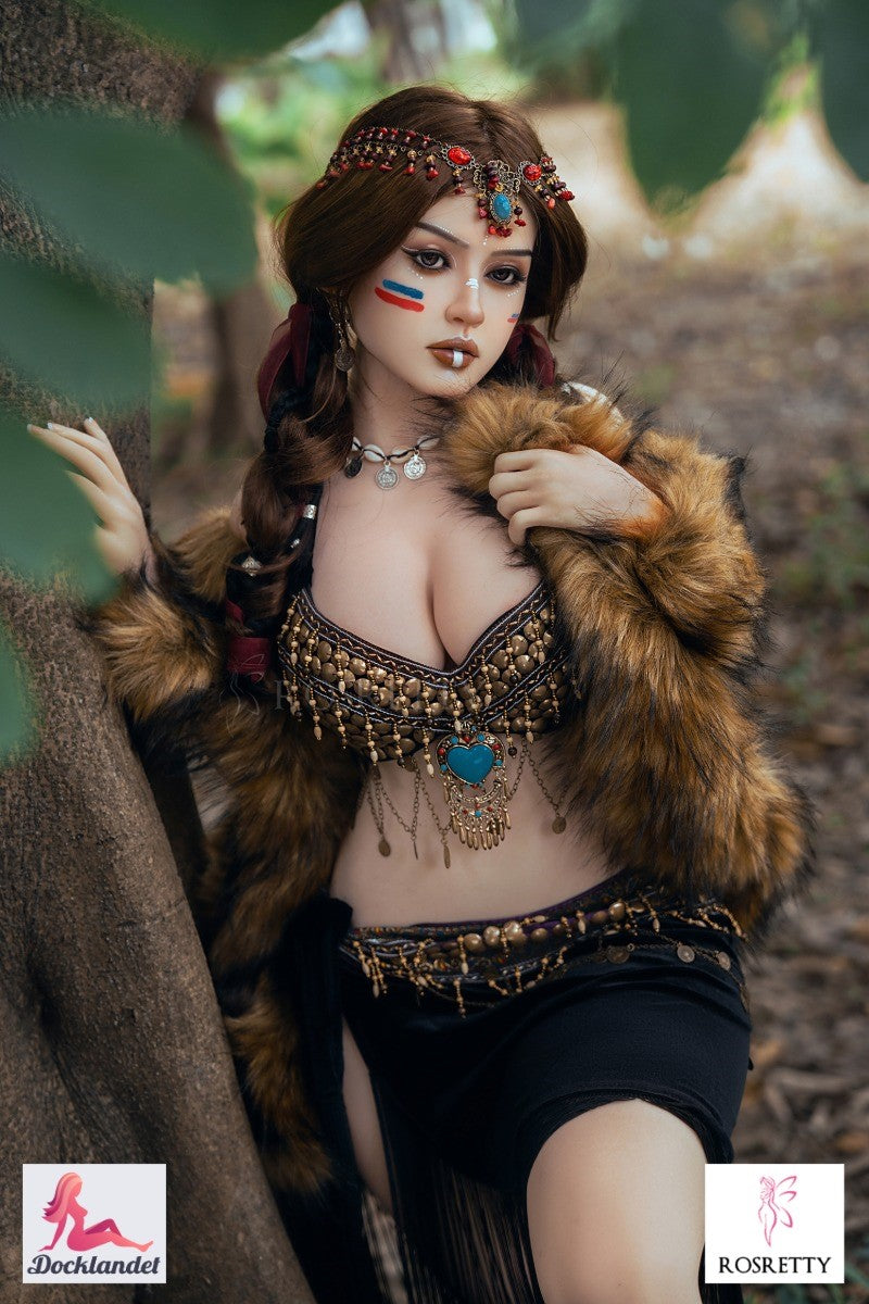 Frieda seksinukke (Rosretty Doll 164 cm D-cup S33# silikoni)
