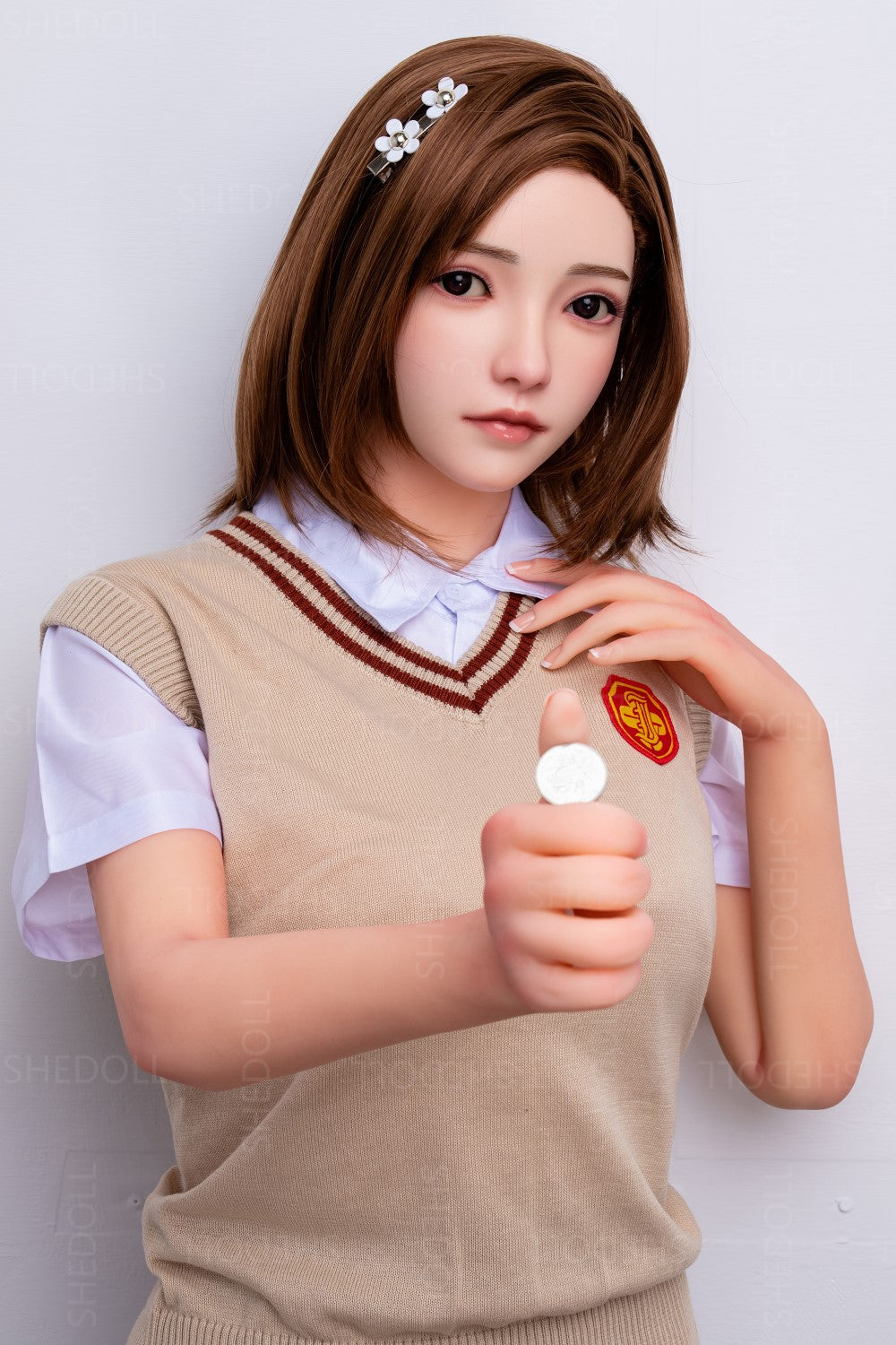 Ruusu seksinukke (SHEDOLL 158 cm c-cup #SH022 TPE+silikoni)