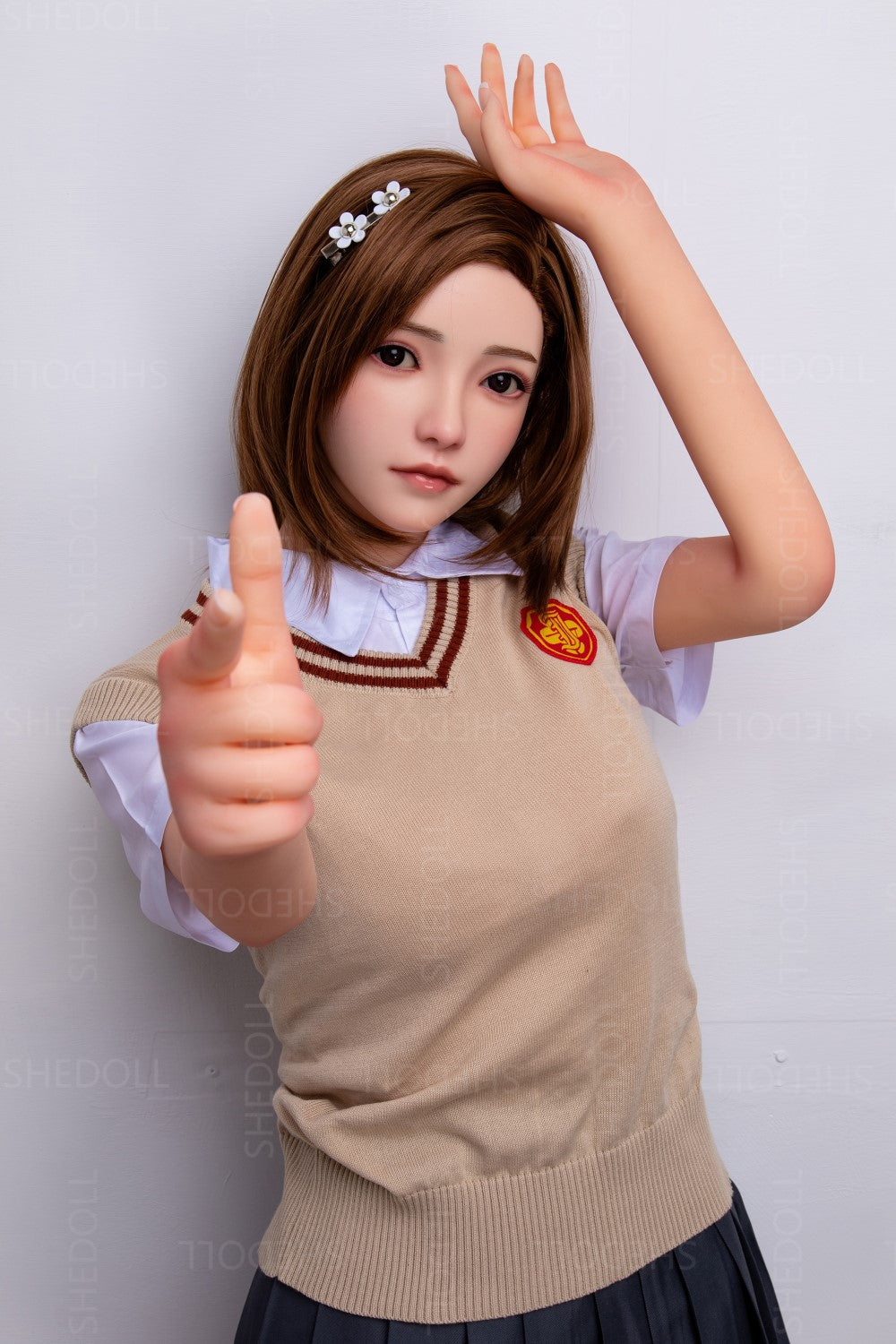 Ruusu seksinukke (SHEDOLL 158 cm c-cup #SH022 TPE+silikoni)