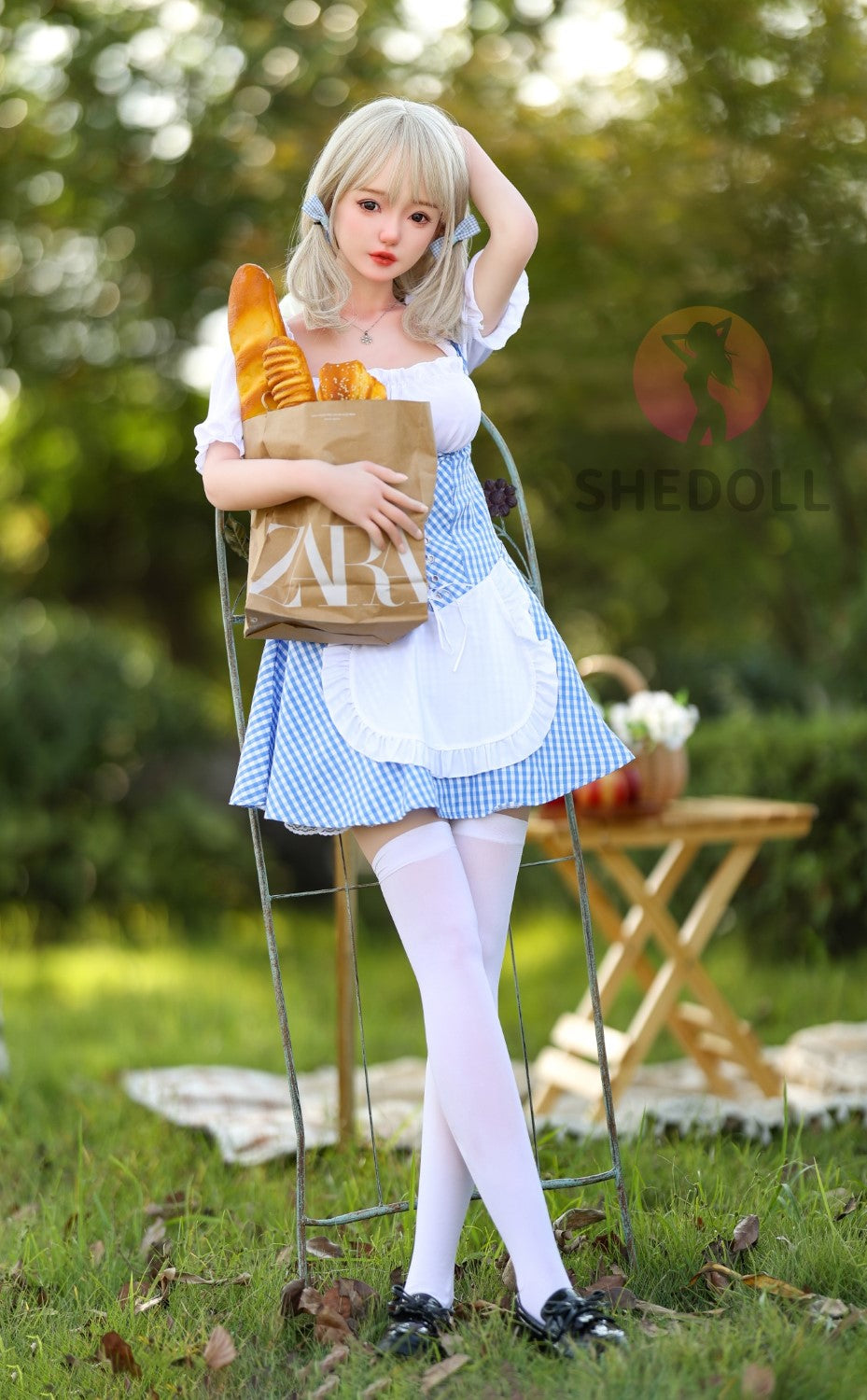 Yuan seksinukke (SHEDOLL 148 cm D-cup #SH032 TPE+silikoni)