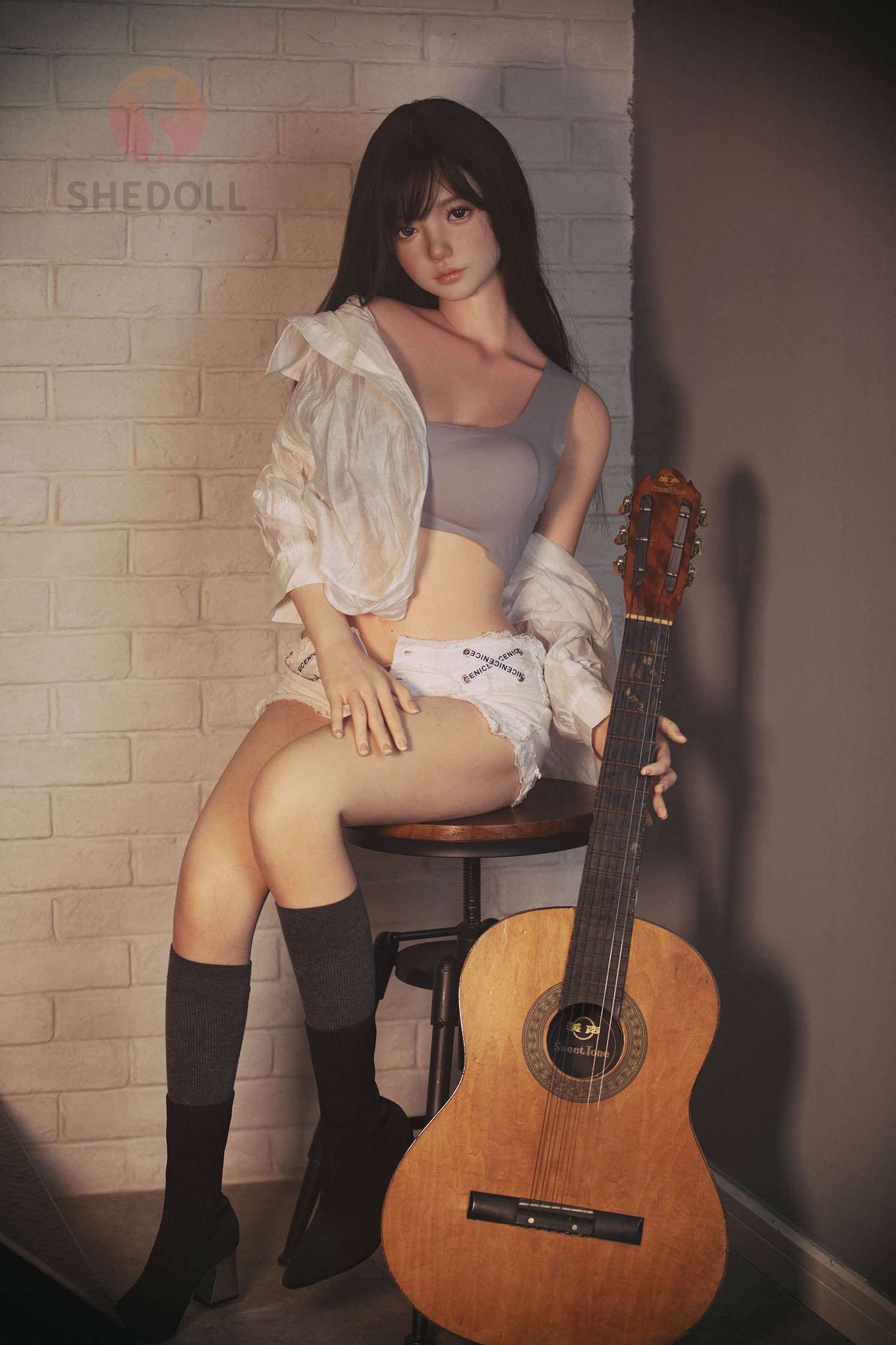 Kaena seksinukke (SHEDOLL 158 cm C-cup #SH059 silikoni)