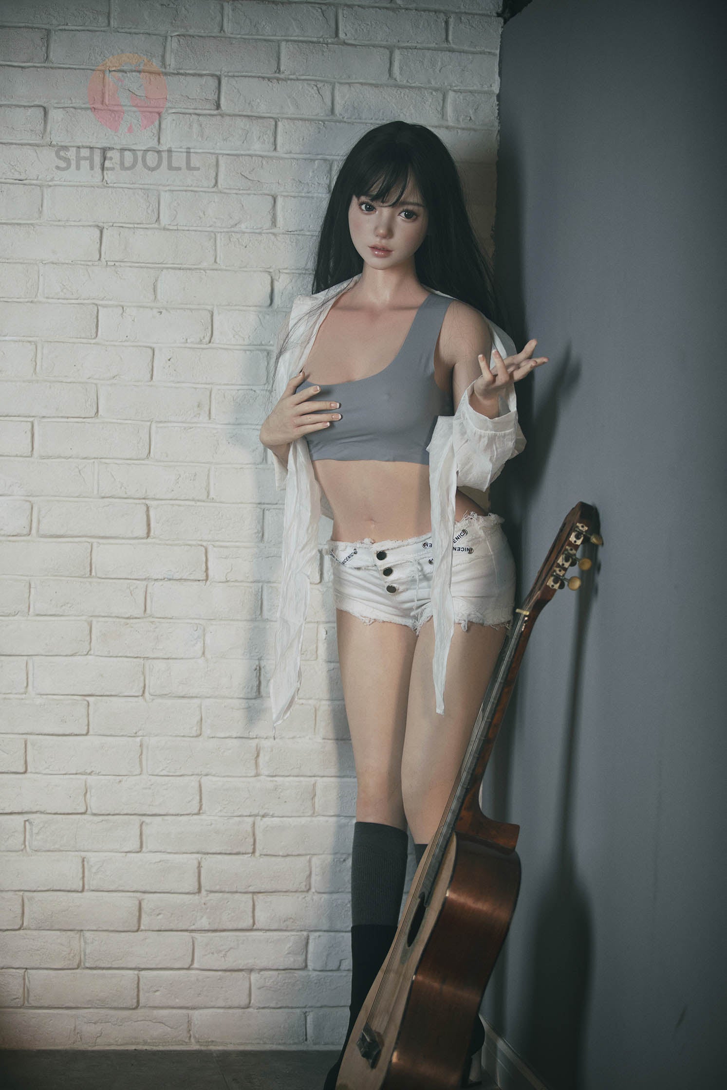 Kaena seksinukke (SHEDOLL 158 cm C-cup #SH059 silikoni)