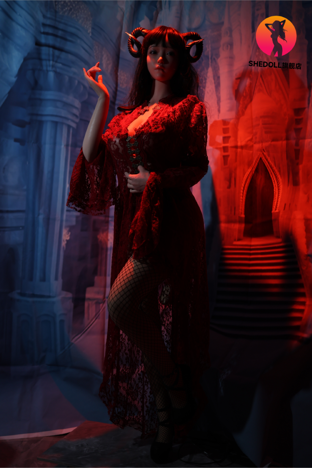 Chole Sexdocka (SHEDOLL 163cm H-Kupa #SH071 Silikon)