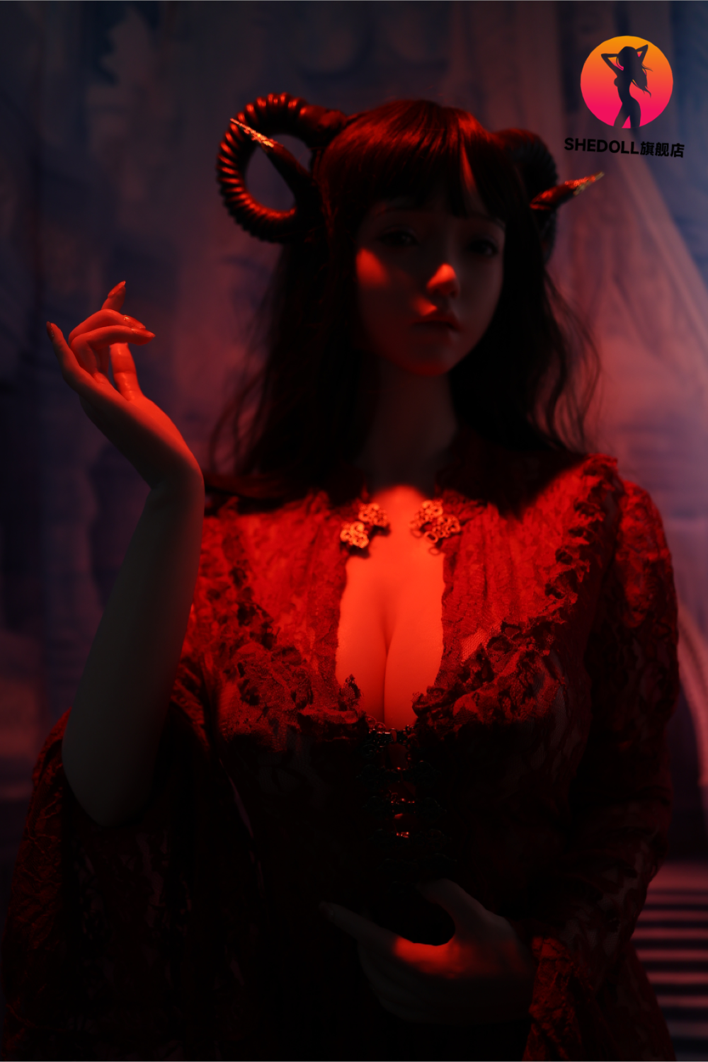 Chole Sexdocka (SHEDOLL 163cm H-Kupa #SH071 Silikon)