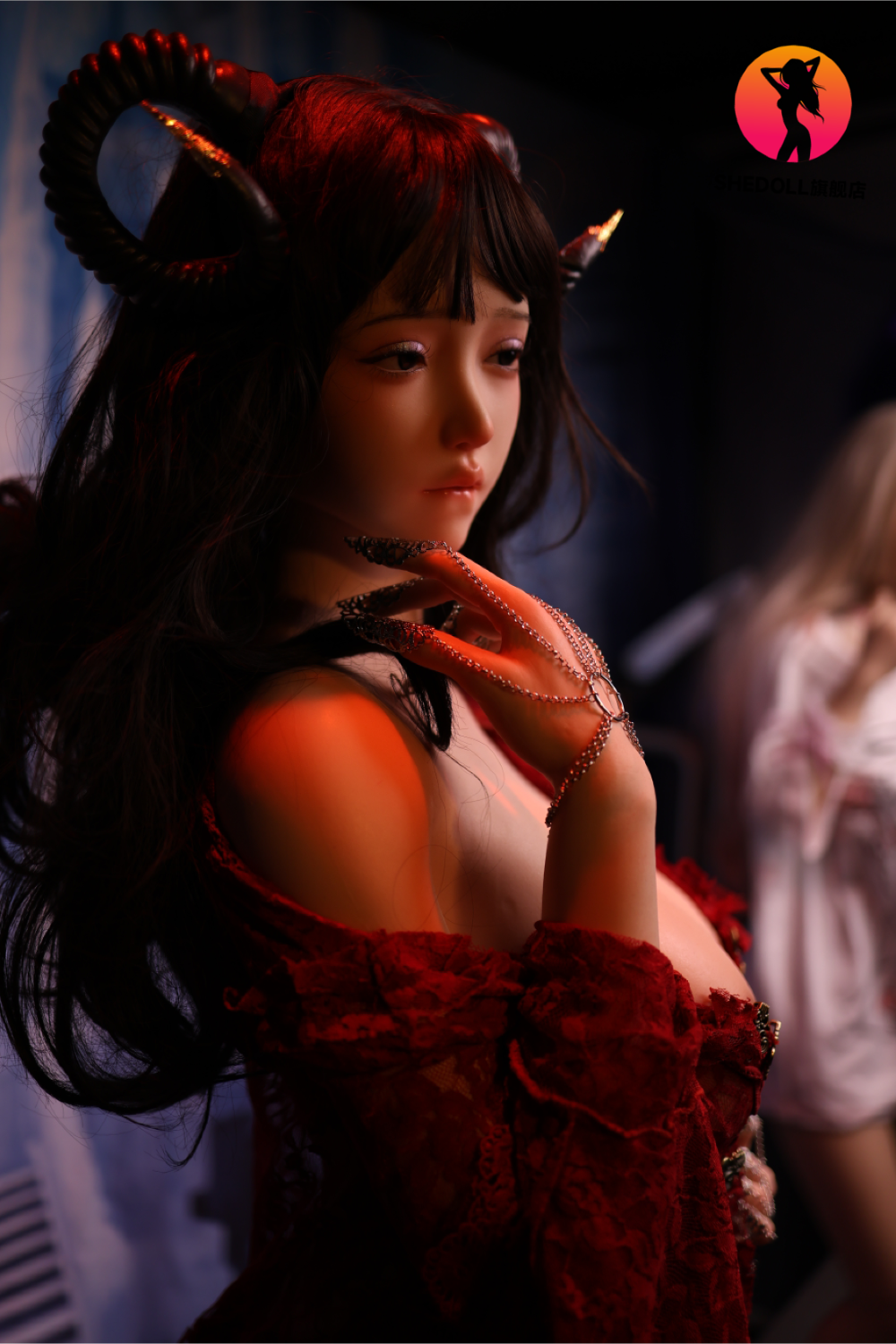 Chole Sexdocka (SHEDOLL 163cm H-Kupa #SH071 Silikon)