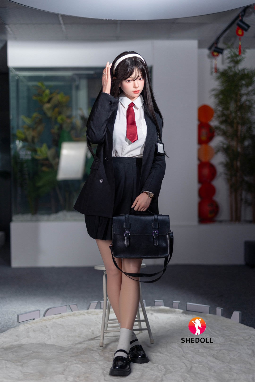 Kosemi seksinukke (SHEDOLL 165 cm E-cup #SH082 2.0 silikoni)
