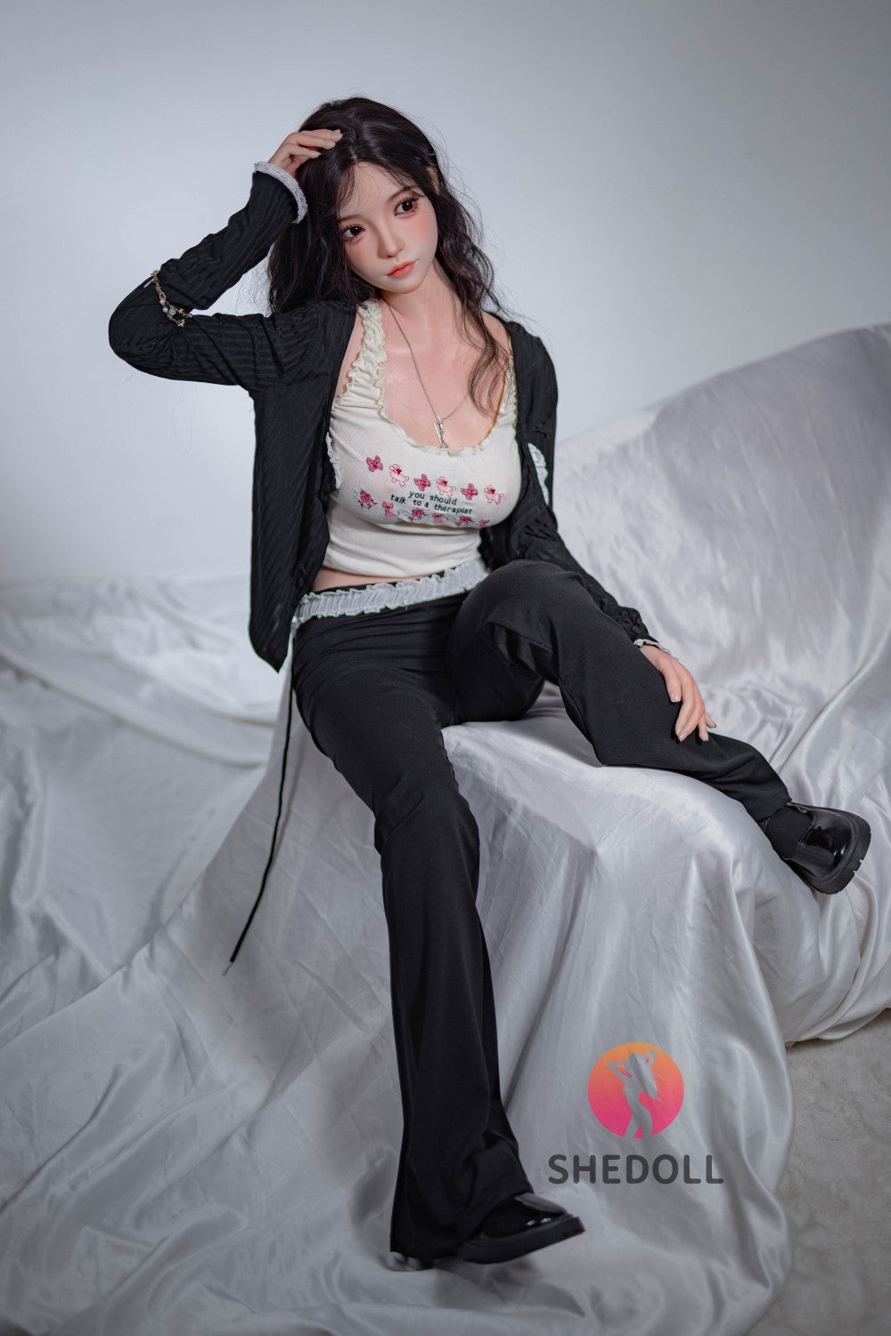 Ruusu seksinukke (SHEDOLL 158 cm C-cup #SH105 silikoni)