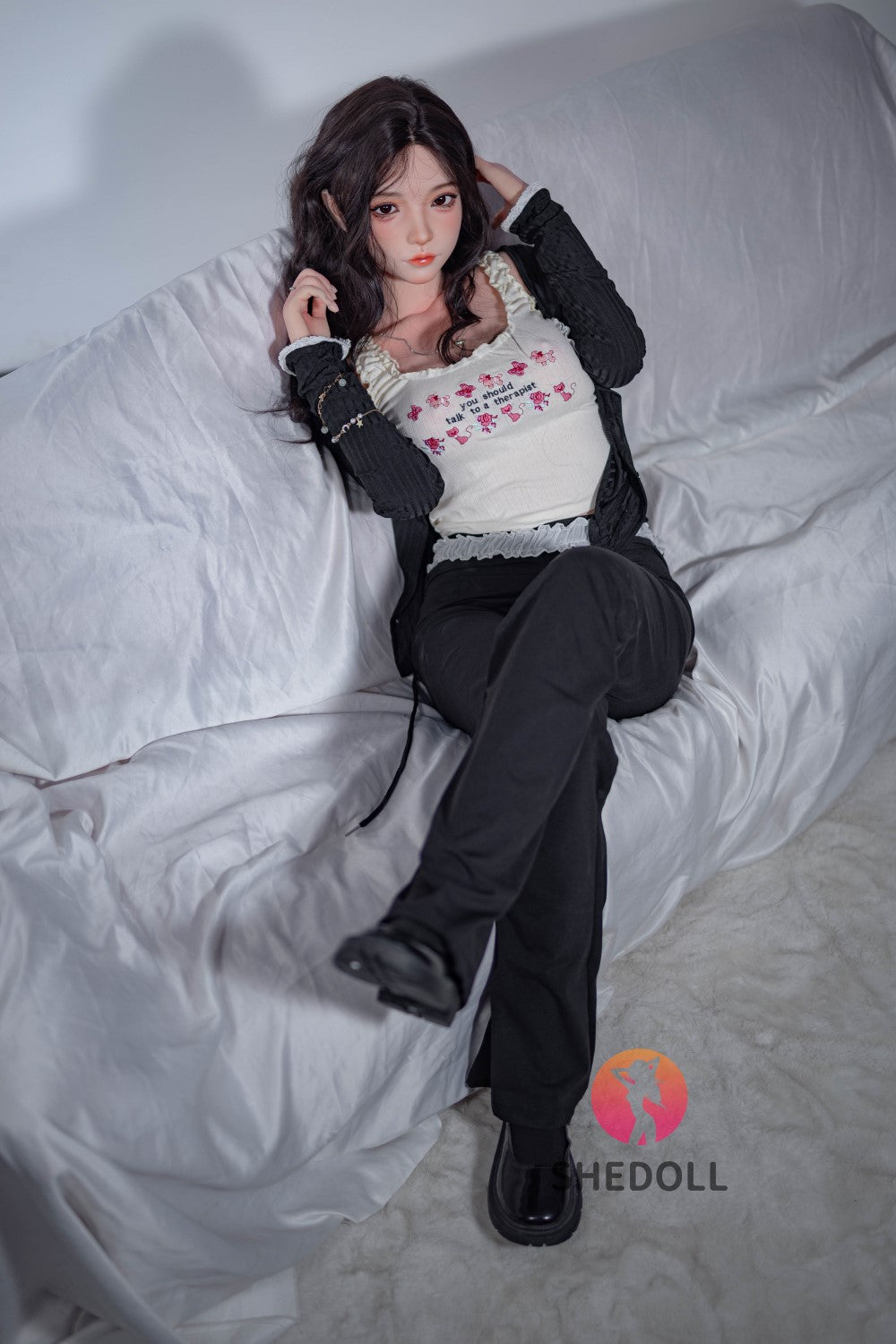 Ruusu seksinukke (SHEDOLL 158 cm C-cup #SH105 silikoni)