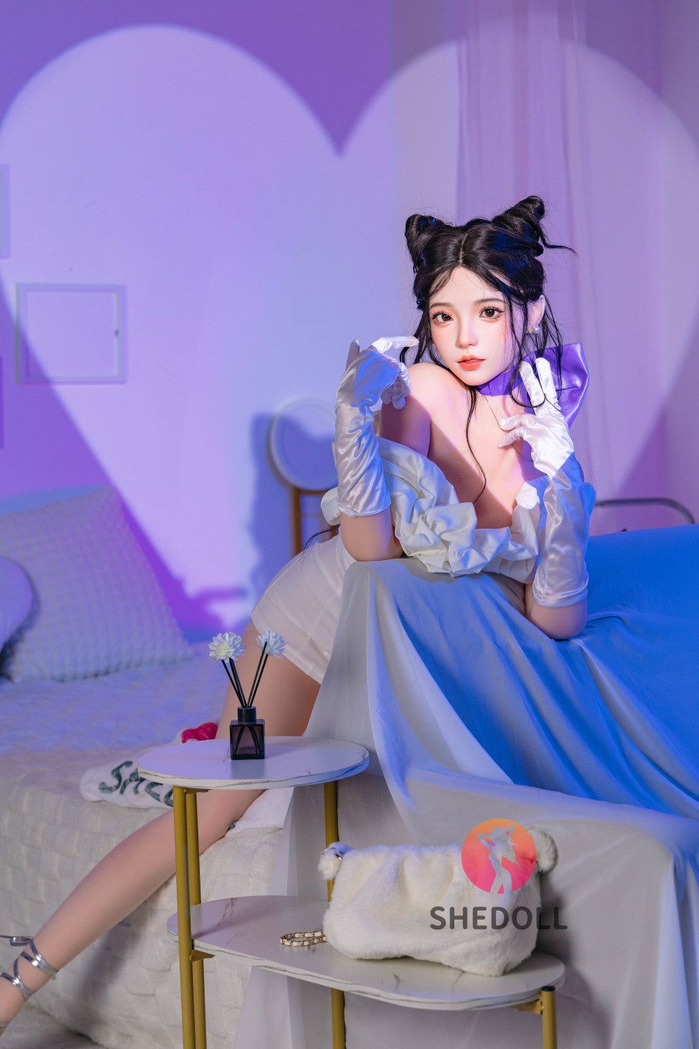 Ruusu seksinukke (SHEDOLL 168cm D-cup #SH138 2.0 TPE+silikoni)