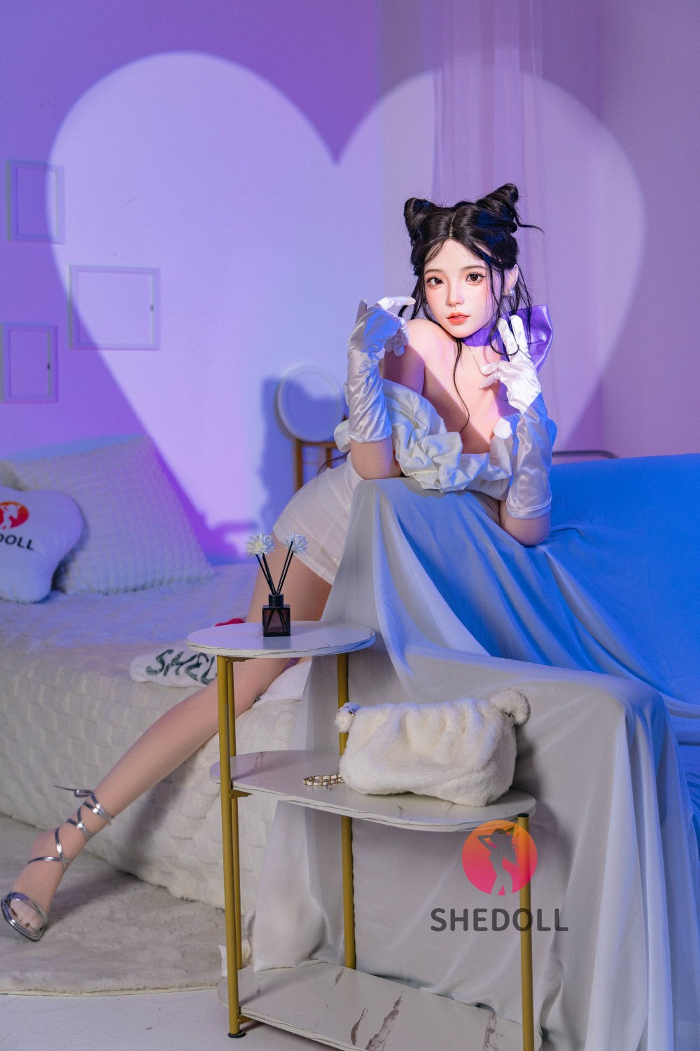 Ruusu seksinukke (SHEDOLL 168cm D-cup #SH138 2.0 TPE+silikoni)