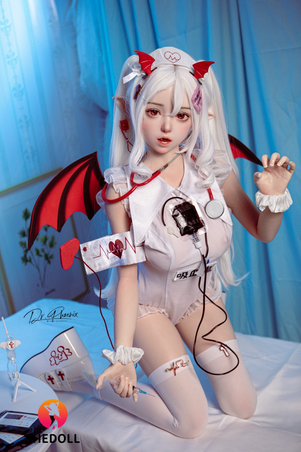 Dora seksinukke (SHEDOLL 148cm D-cup #SH139 2.0 silikoni)