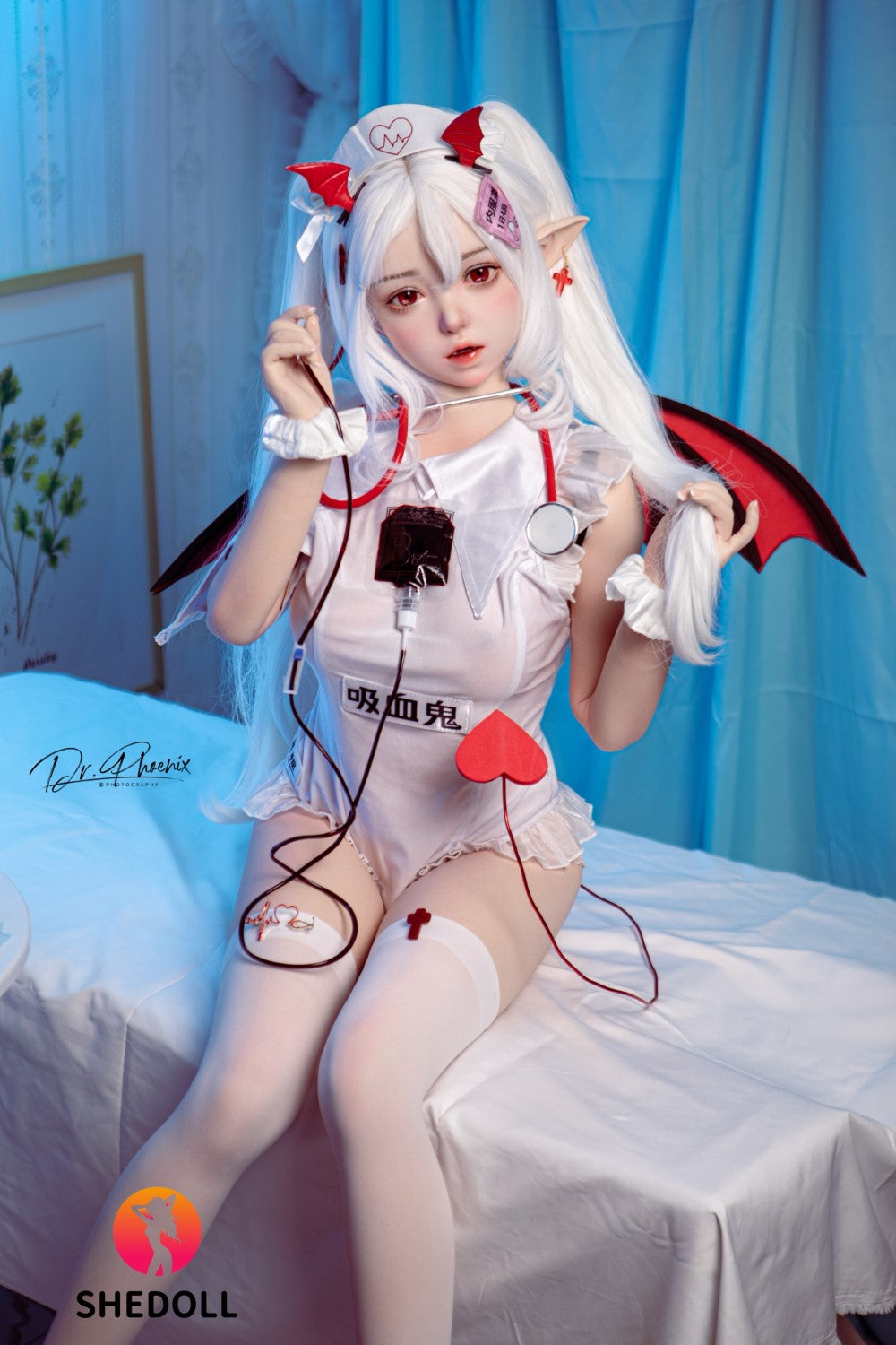 Dora seksinukke (SHEDOLL 148 cm D-cup #SH139 2.0 silikoni)