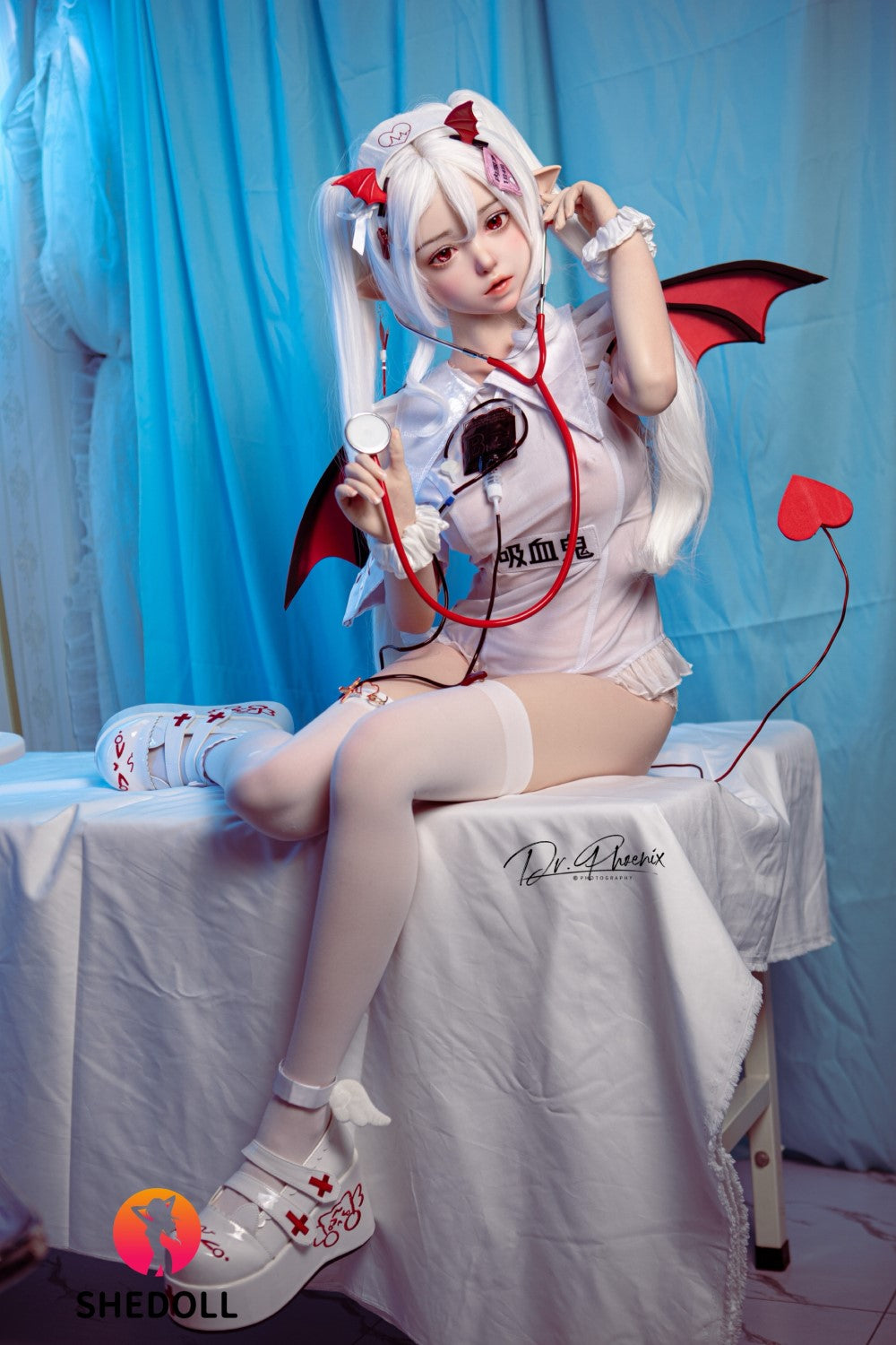 Dora seksinukke (SHEDOLL 148 cm D-cup #SH139 2.0 silikoni)