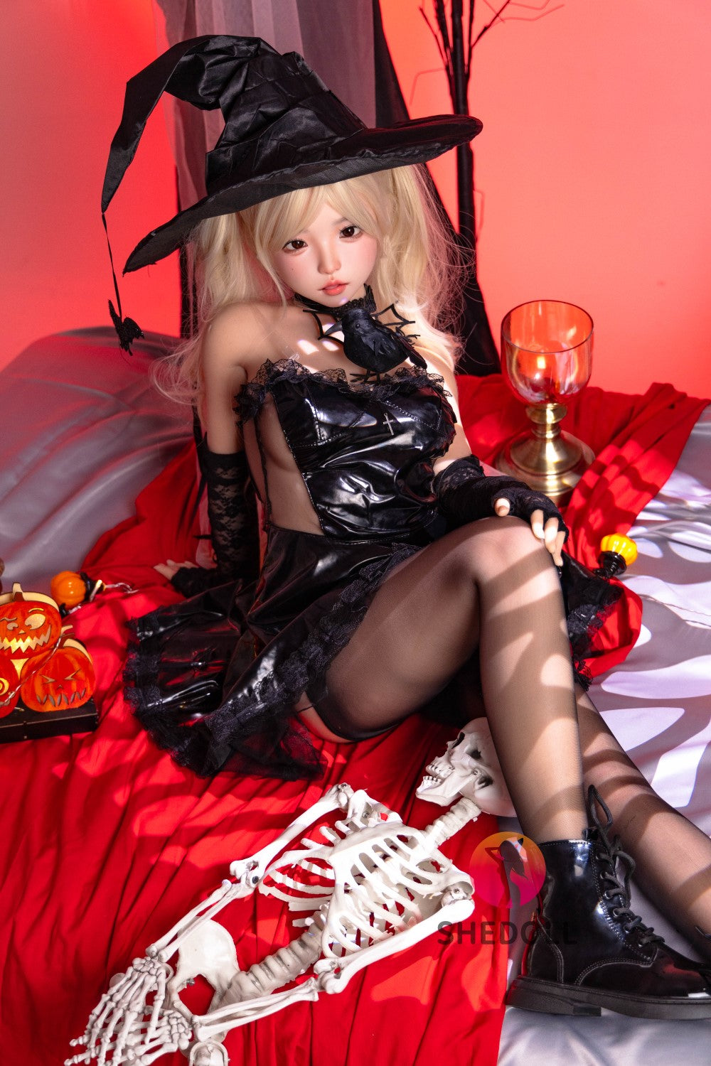 Karkki seksinukke (SHEDOLL 148 cm D-cup #SH148 2.0 silikoni)