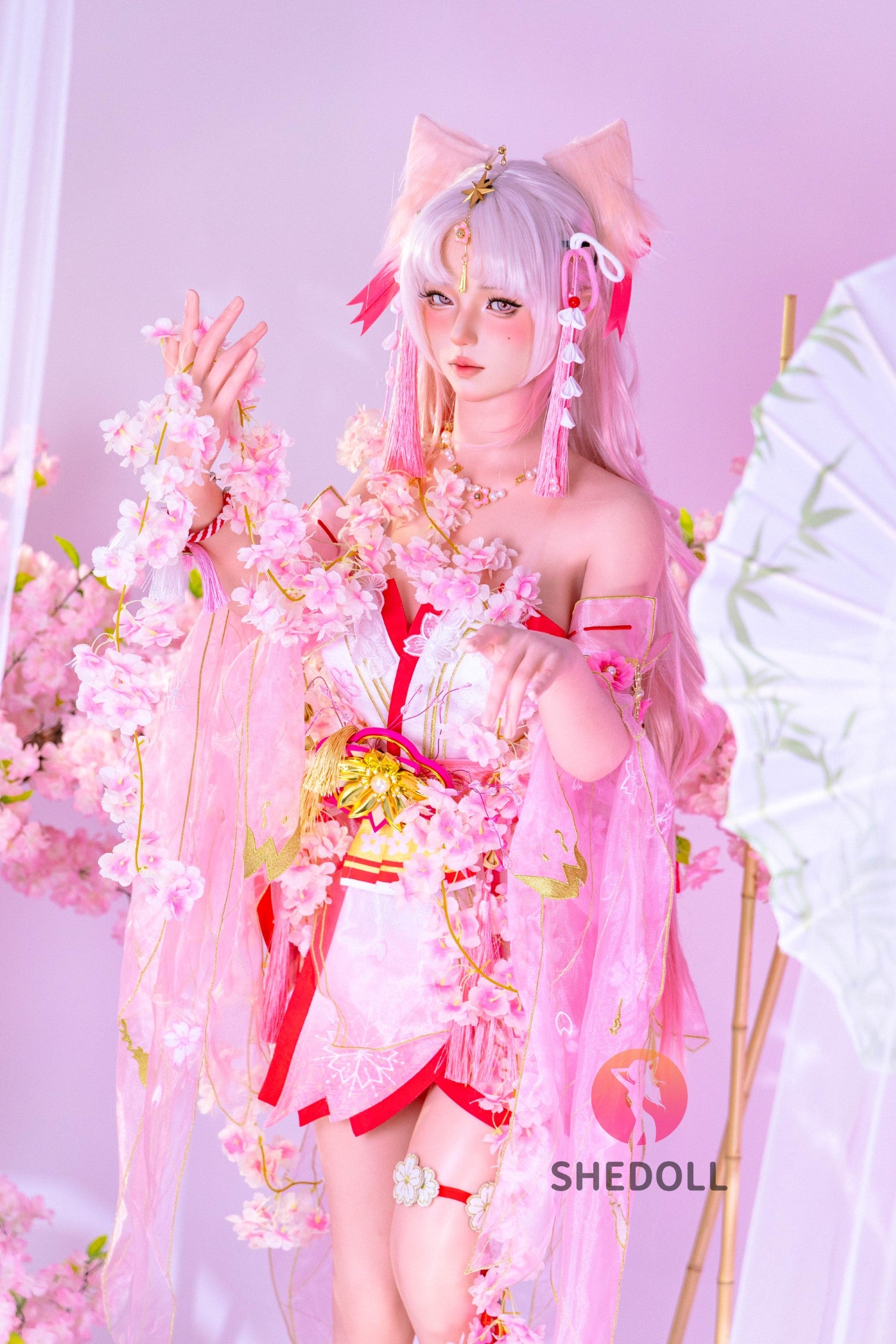 Kosemi seksinukke (SHEDOLL 168 cm D-cup #SH143 2.0 silikoni)
