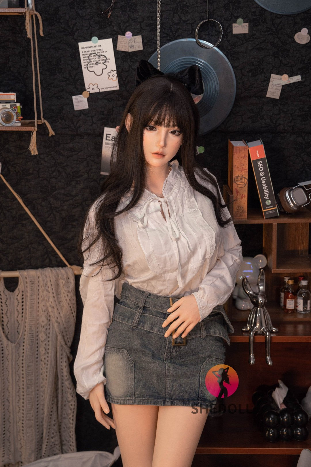 Vespers Sex doll (SHEDOLL 158cm C-cup #SH155 silicone)