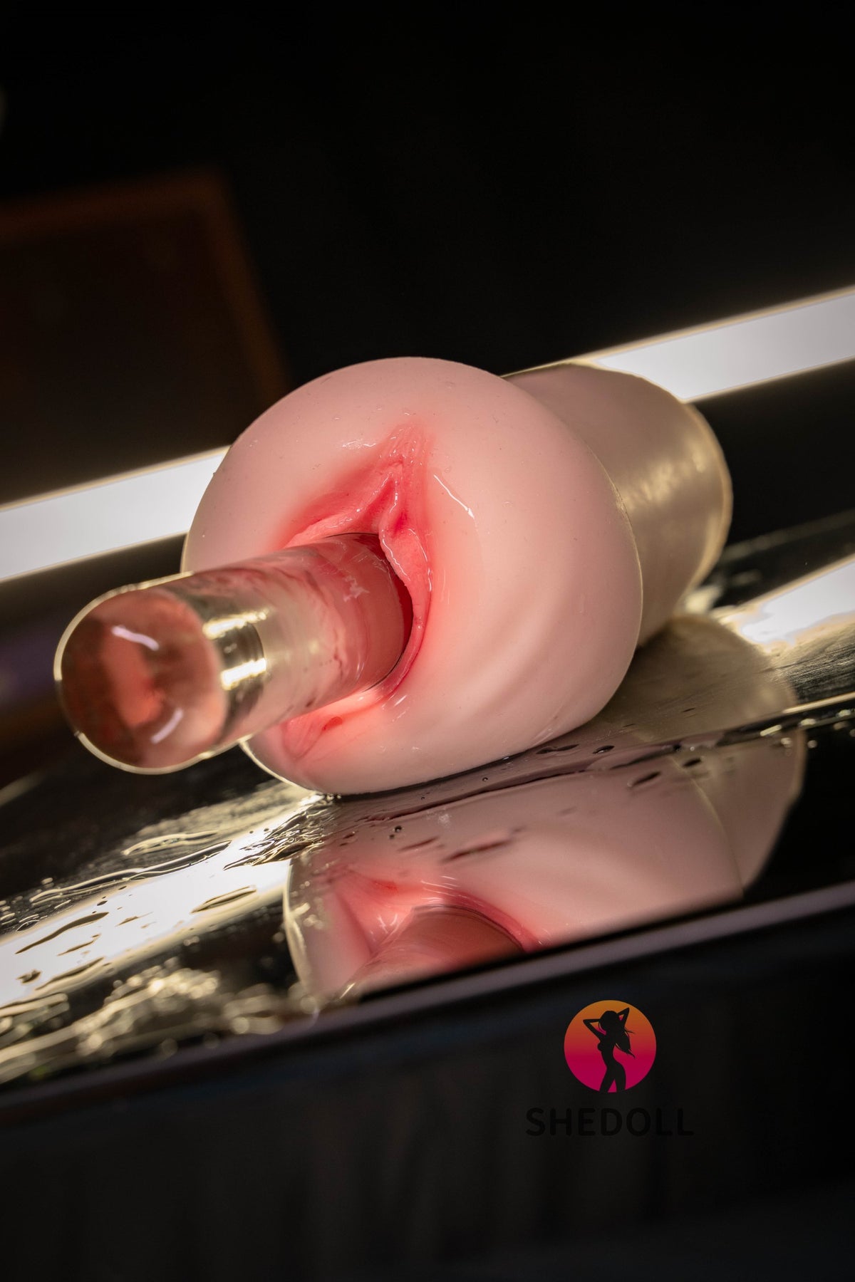 Realistisk masturbator (SHEDOLL #SH160 Silikon & TPE)