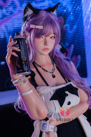 Jasmiini seksinukke (SHEDOLL 168 cm D-cup #SH180 2.0 silikoni)