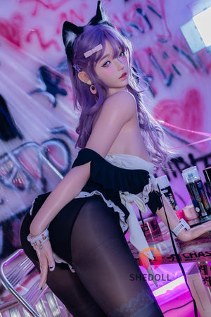 Jasmiini seksinukke (SHEDOLL 168 cm D-cup #SH180 2.0 silikoni)
