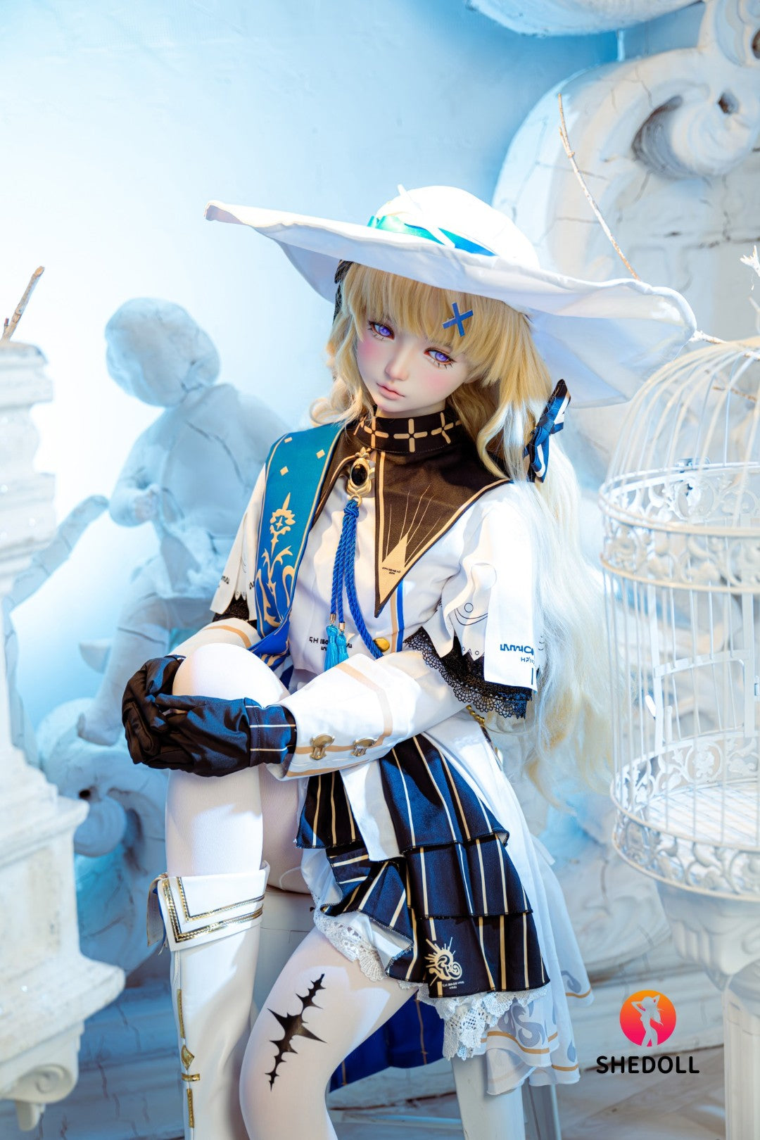 Phoebe seksinukke (SHEDOLL 152 cm A-cup #SH189 2.0 TPE+silikoni)