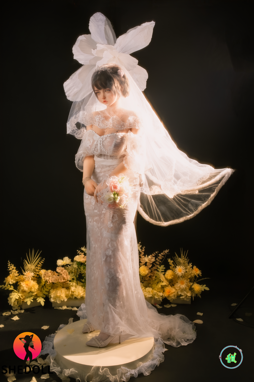 Dora seksinukke (SHEDOLL 156cm E-cup #SH221 2.0 silikoni)