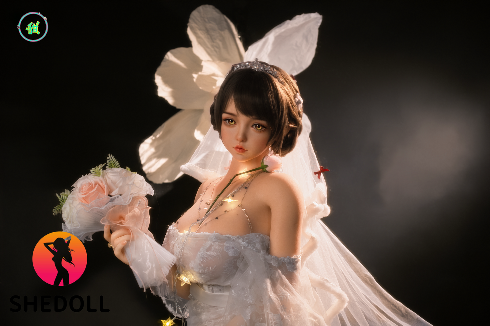 Dora seksinukke (SHEDOLL 156cm E-cup #SH221 2.0 silikoni)