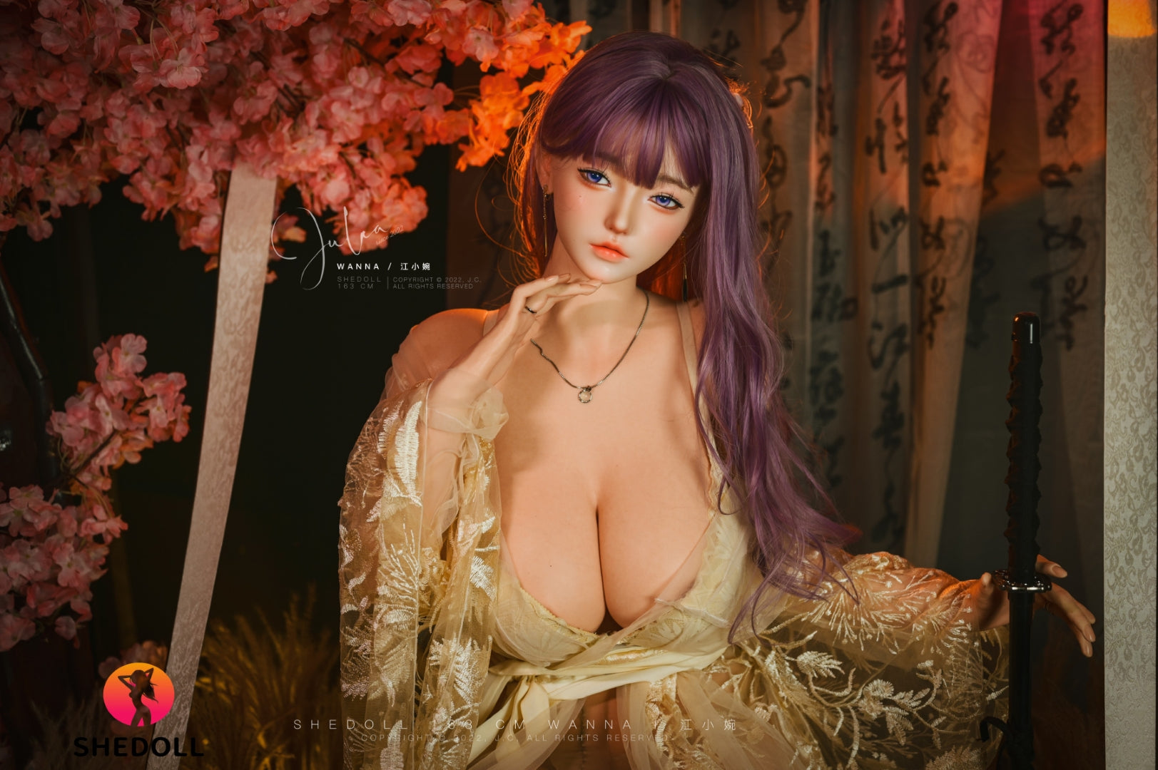 Wanna Sexdocka (SHEDOLL 163cm H-Kupa #SH222 2.0 Silikon)