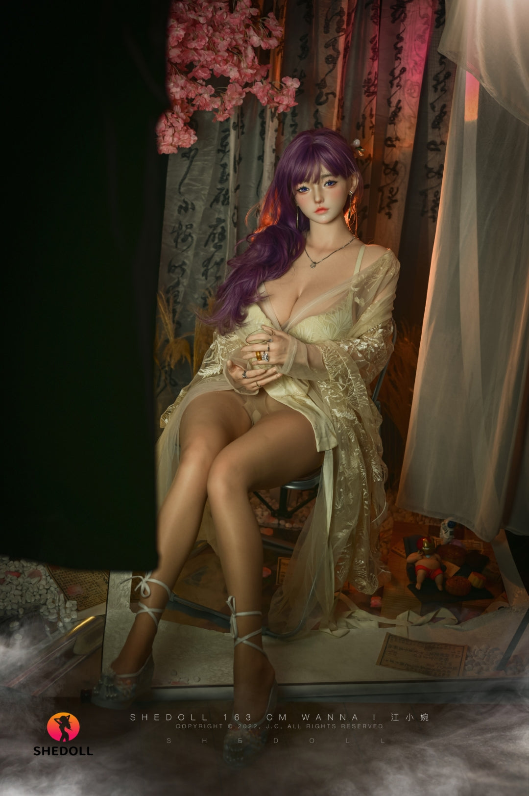 Wanna Sexdocka (SHEDOLL 163cm H-Kupa #SH222 2.0 Silikon)