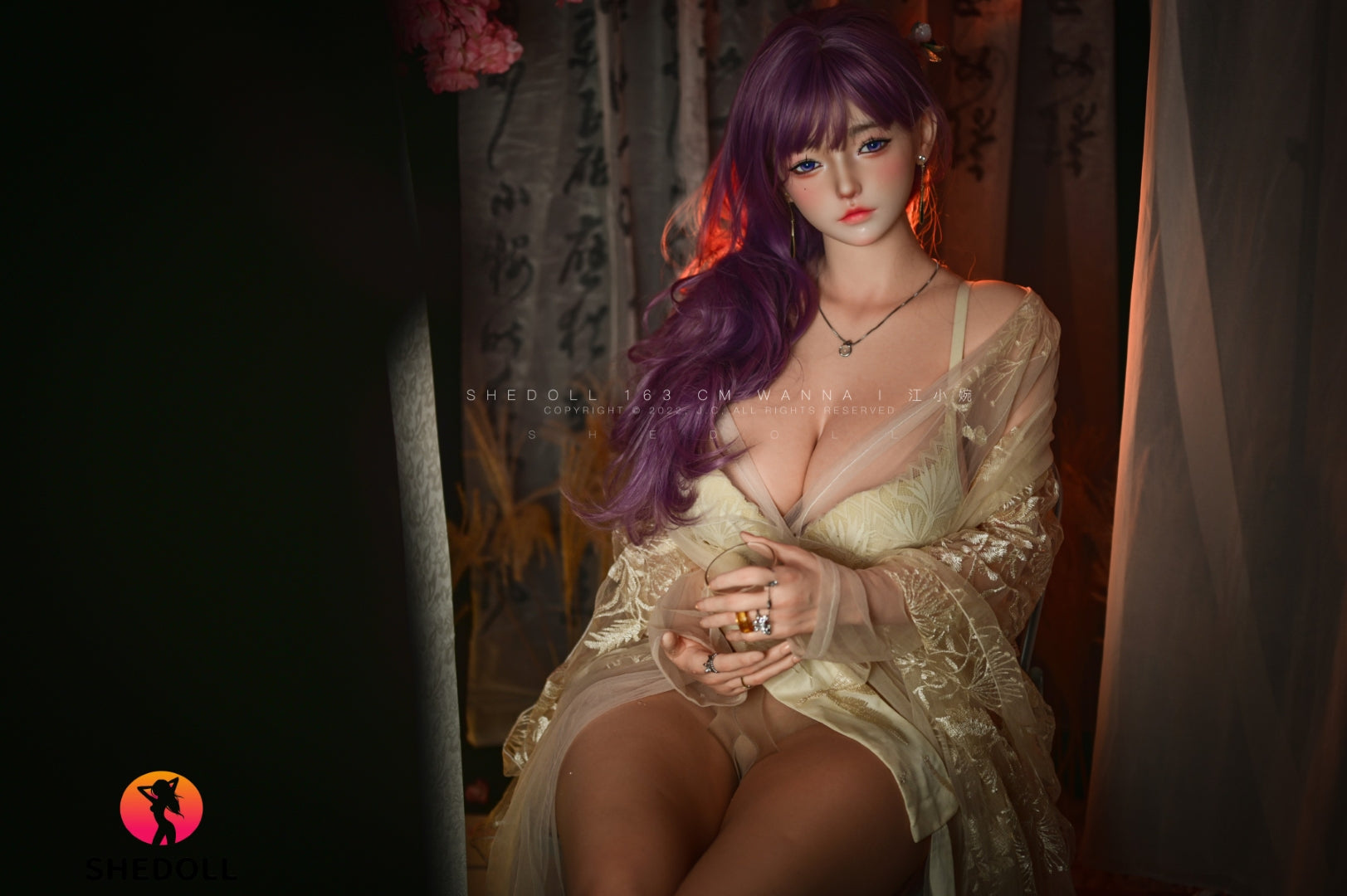 Wanna Sexdocka (SHEDOLL 163cm H-Kupa #SH222 2.0 Silikon)