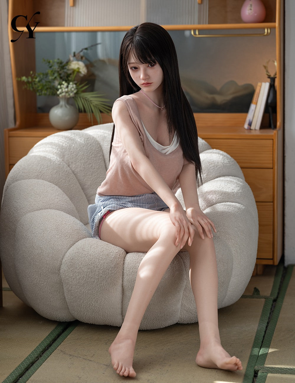 Shuyu seksinukke (TOP CYDOLL 157cm D-cup TPE+silikoni)