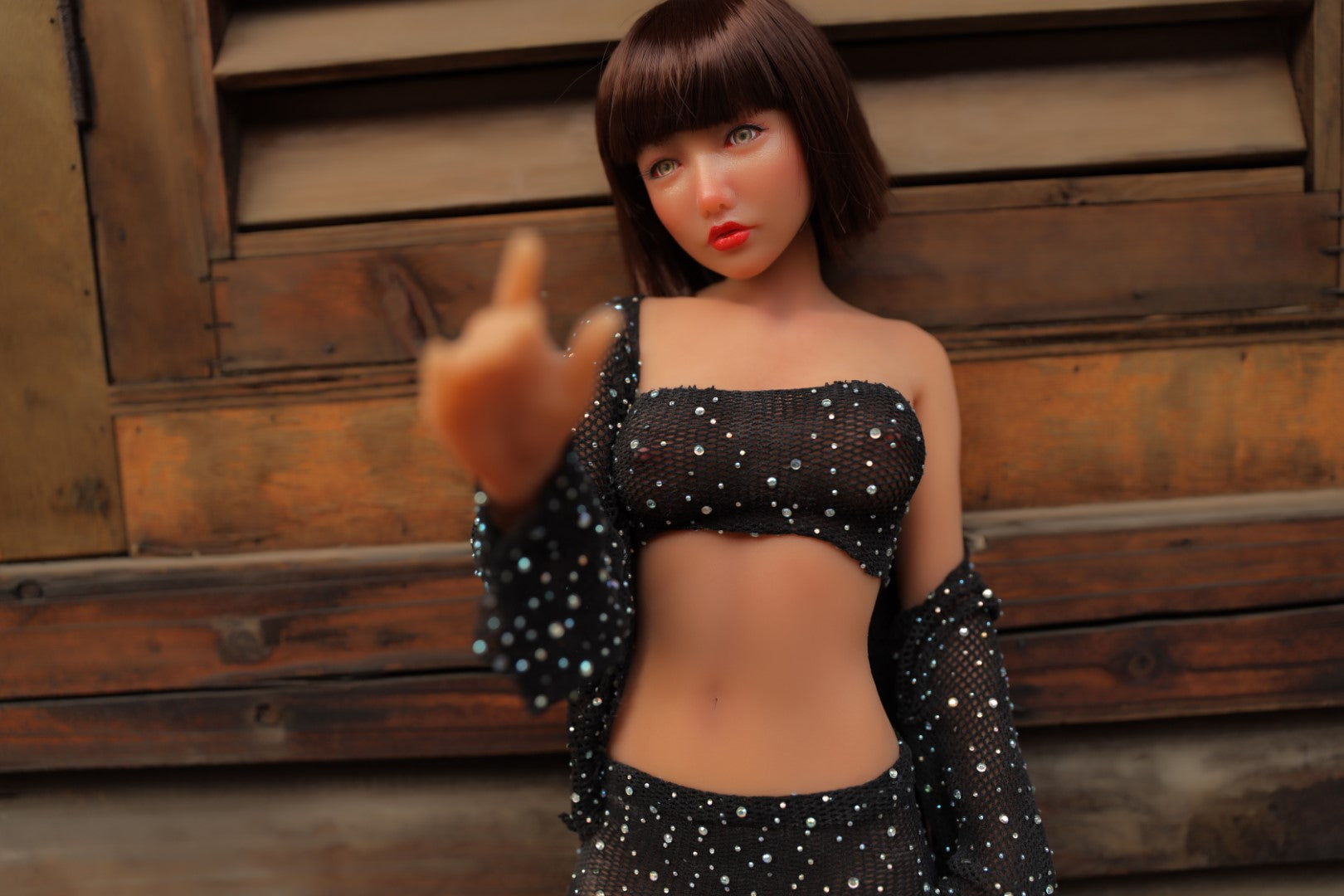 Raka seksinukke (Climax Doll Mini 60cm c-cup silikoni) EXPRESS