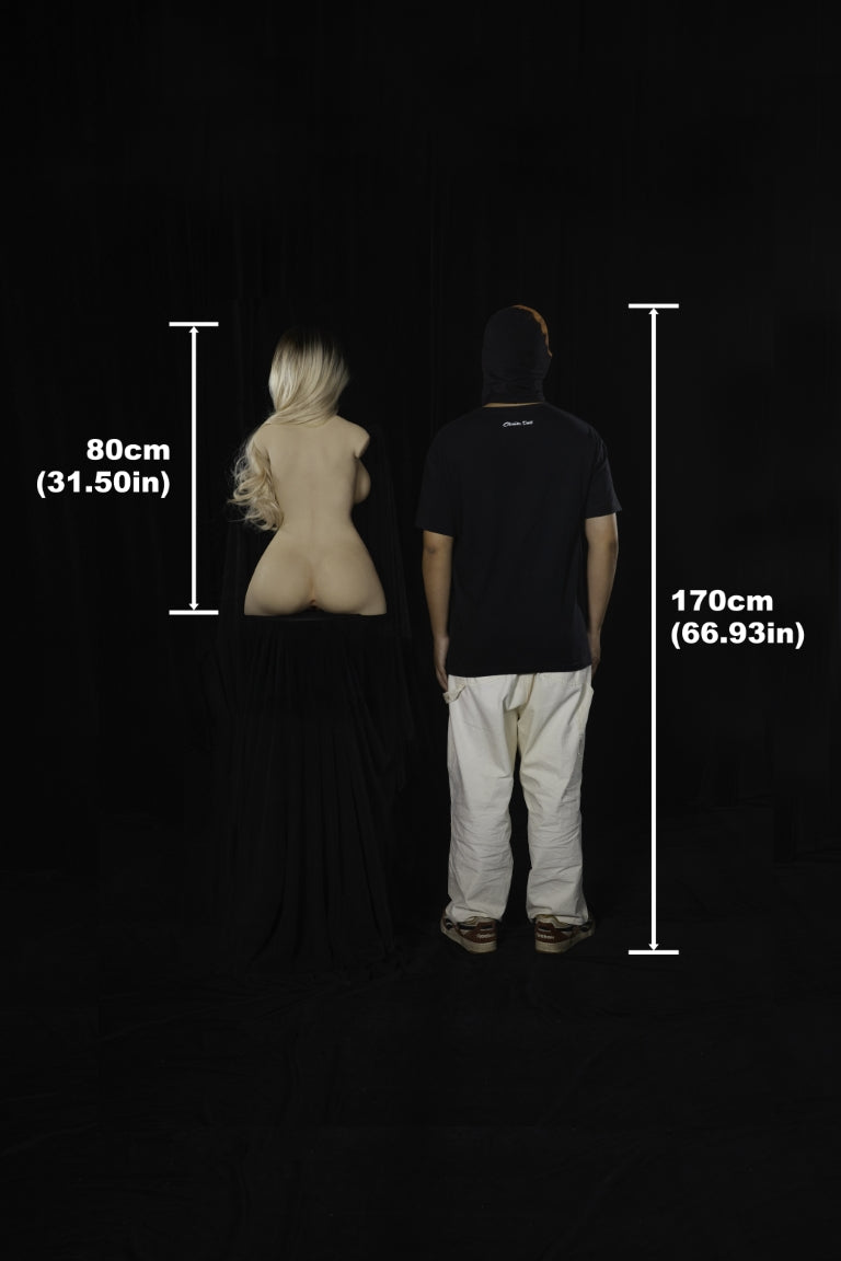 Miko Torso seksinukke (Climax Doll ULW 80cm E-cup silikoni)