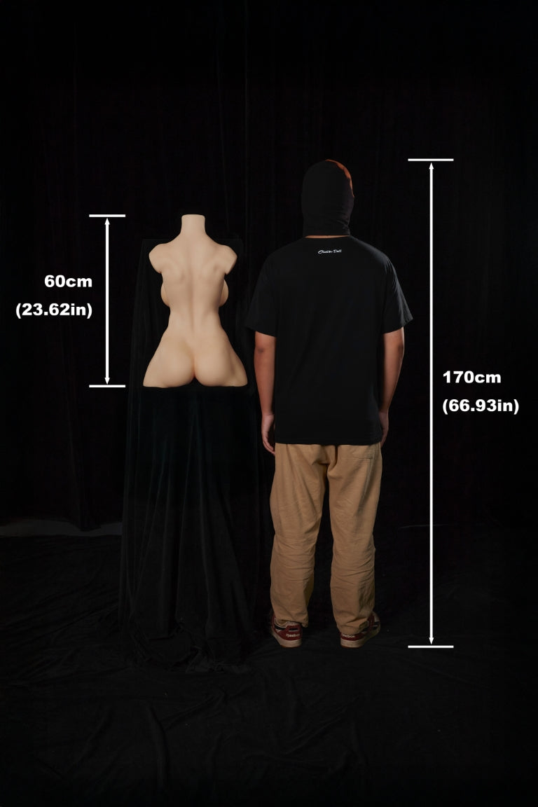 Torso 663# seksinukke (Climax Doll ULW 60cm F-cup silikoni)